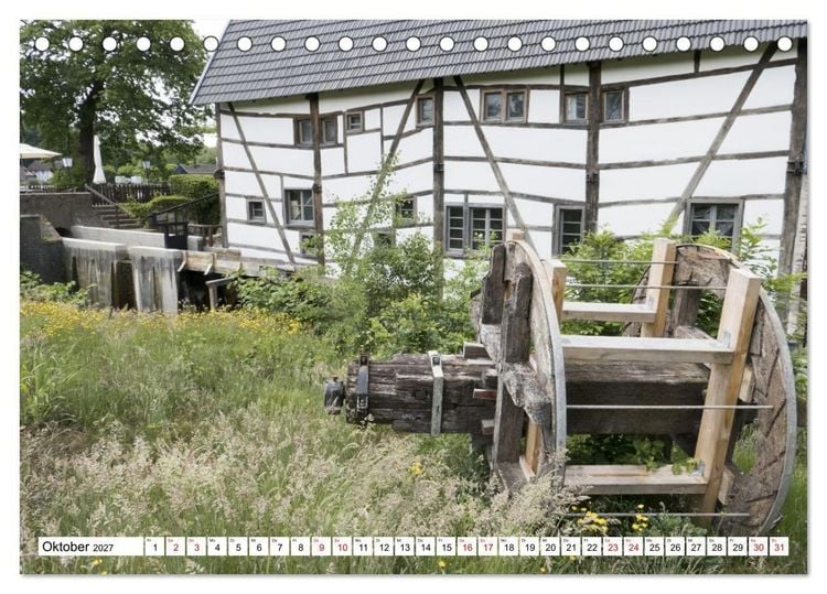 Produktbild: Radland Deutschland - Niederrhein (Tischkalender 2027 DIN A5 quer), CALVENDO Monatskalender