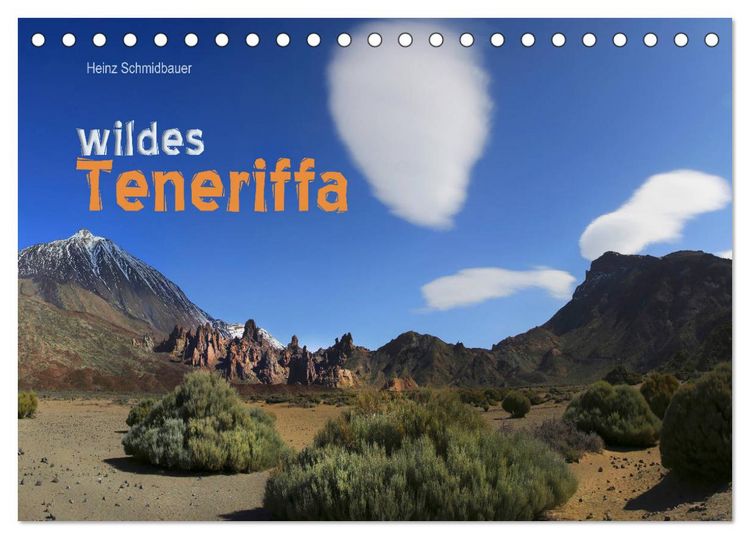 Produktbild: wildes Teneriffa (Tischkalender 2026 DIN A5 quer), CALVENDO Monatskalender