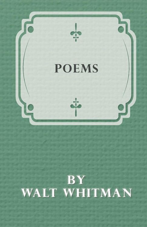 Produktbild: Poems by Walt Whitman