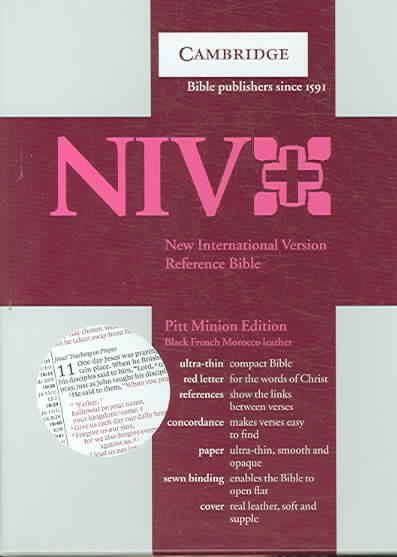 Produktbild: Pitt Minion Reference Bible-NIV
