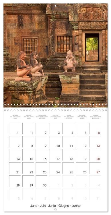 Produktbild: ANGKOR, TEMPLE IN THE JUNGLE (Wall Calendar 2027 12 &times; 12 Inch) CALVENDO 12 Month Wall Calendar