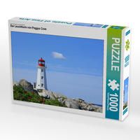 Produktbild: CALVENDO Puzzle Der Leuchtturm von Peggys Cove | 1000 Teile Lege-Gr&ouml;&szlig;e 64x48cm Foto-Puzzle f&uuml;r gl&uuml;ckliche Stunden