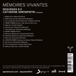 Produktbild: M'moires vivantes