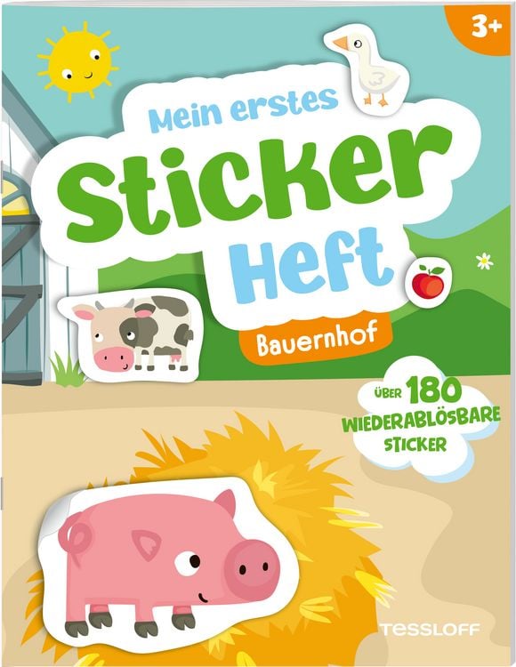 Produktbild: Mein erstes Stickerheft. Bauernhof