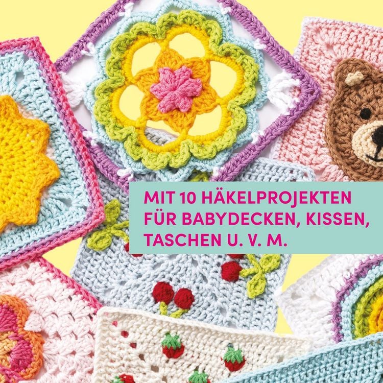 Produktbild: 3D Granny Squares h&auml;keln
