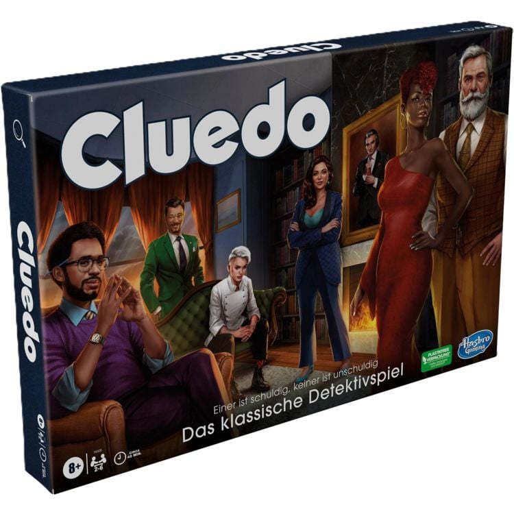 Produktbild: Hasbro F6420100 - Cluedo, Detektivspiel, Neuauflage, Krimi & R&auml;tsel Spiel