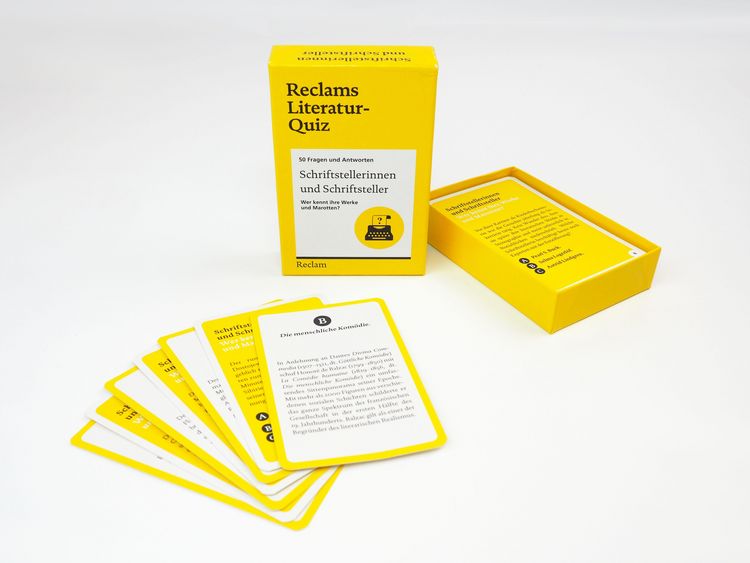 Produktbild: Schriftstellerinnen und Schriftsteller. Wer kennt ihre Werke und Marotten? 50 Fragen und Antworten f&uuml;r B&uuml;chermenschen