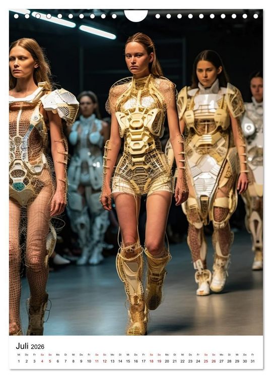 Produktbild: Future Couture (Wandkalender 2026 DIN A4 hoch), CALVENDO Monatskalender