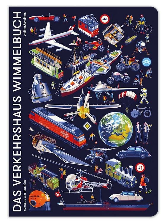 Produktbild: Das Verkehrshaus Wimmelbuch