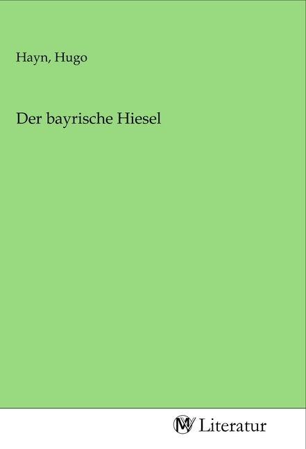 Produktbild: Der bayrische Hiesel