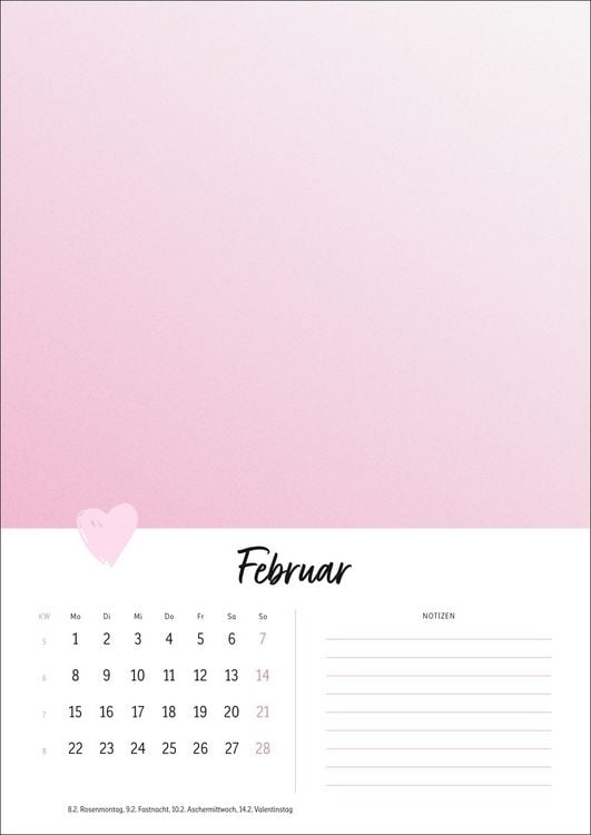 Produktbild: Kreativkalender Mit Liebe gemacht A4 2027