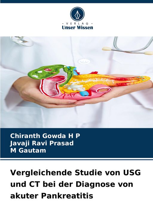 Produktbild: Vergleichende Studie von USG und CT bei der Diagnose von akuter Pankreatitis