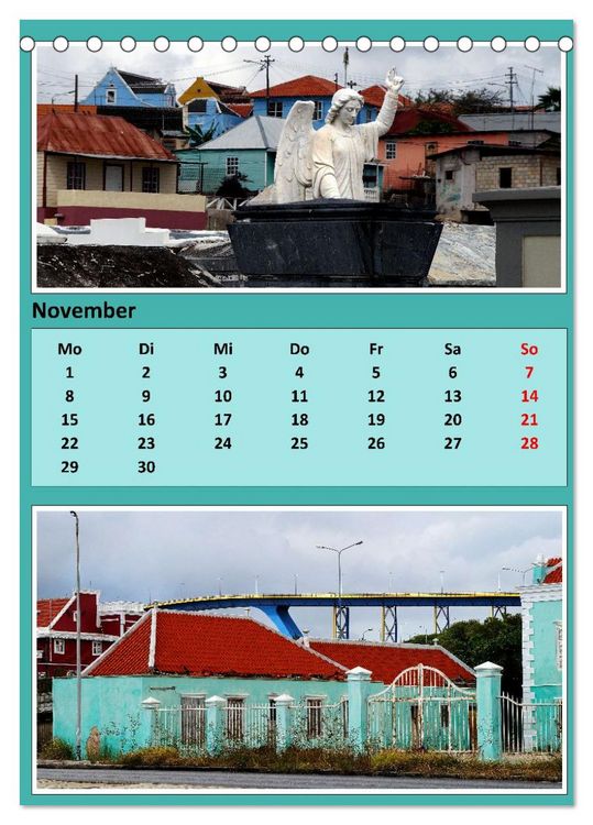 Produktbild: Karibik - Eindr&uuml;cke einer Kreuzfahrt (Tischkalender 2027 DIN A5 hoch), CALVENDO Monatskalender