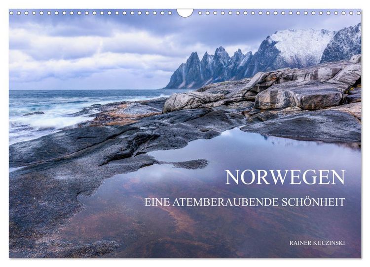 Produktbild: NORWEGEN - EINE ATEMBERAUBENDE SCH&Ouml;NHEIT (Wandkalender 2026 DIN A3 quer), CALVENDO Monatskalender