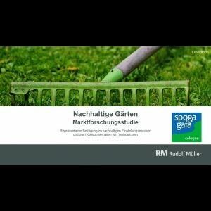 Produktbild: Marktforschungsstudie 'Nachhaltige G&auml;rten' (PDF)
