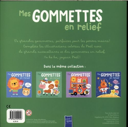 Produktbild: Mes gommettes en relief : No&euml;l