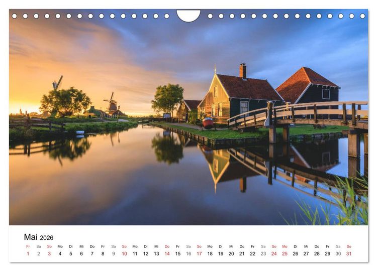 Produktbild: Europa im sch&ouml;nsten Licht (Wandkalender 2026 DIN A4 quer), CALVENDO Monatskalender