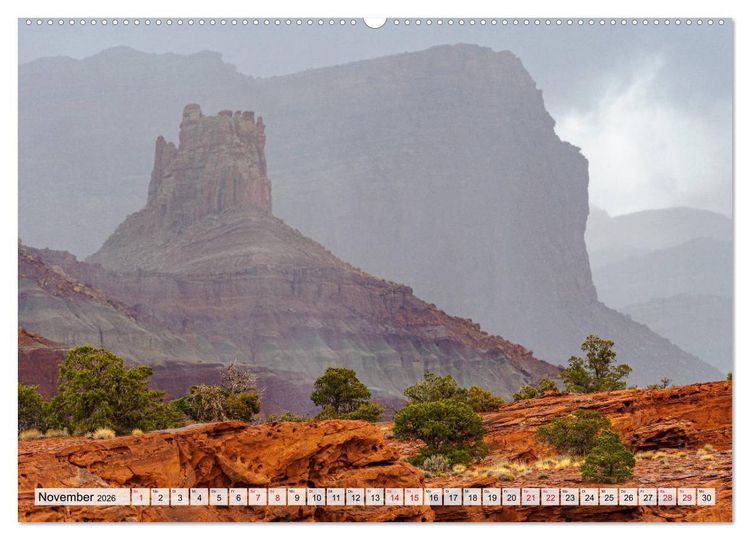 Produktbild: Sehnsuchts Landschaften im Amerikanischen Westen (hochwertiger Premium Wandkalender 2026 DIN A2 quer), Kunstdruck in Hochglanz