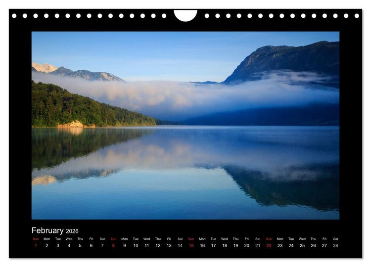 Produktbild: Landscapes of Slovenia (Wall Calendar 2026 DIN A4 landscape), CALVENDO 12 Month Wall Calendar