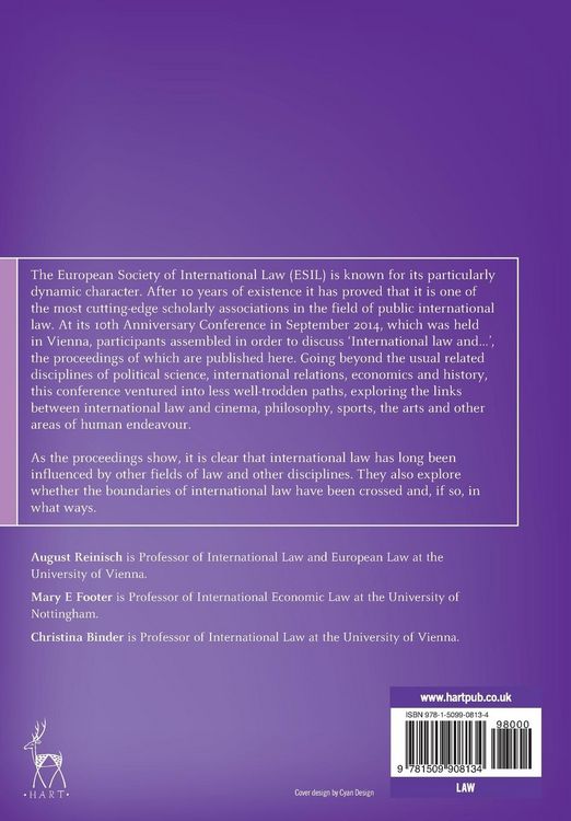 Produktbild: International Law and...