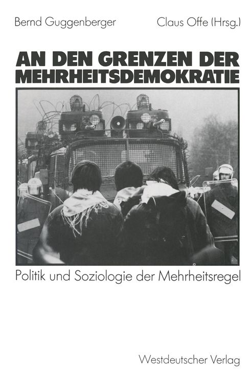 Produktbild: An den Grenzen der Mehrheitsdemokratie
