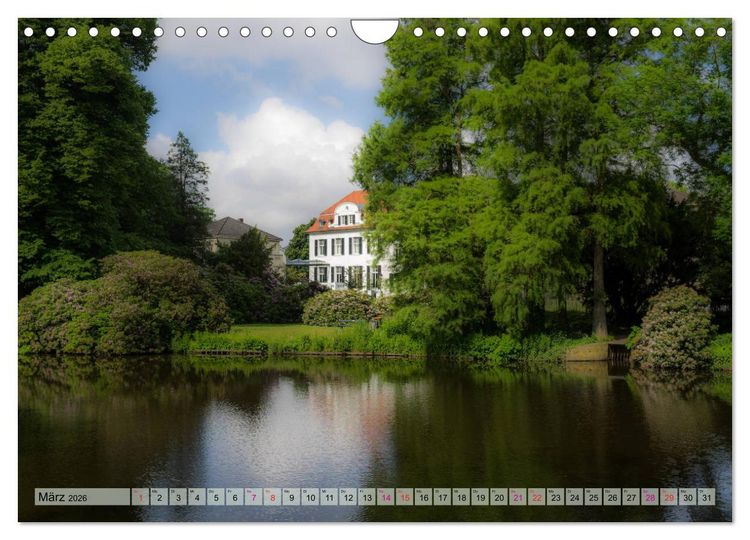 Produktbild: Schlossgarten Oldenburg. Ein Fotospaziergang (Wandkalender 2026 DIN A4 quer), CALVENDO Monatskalender