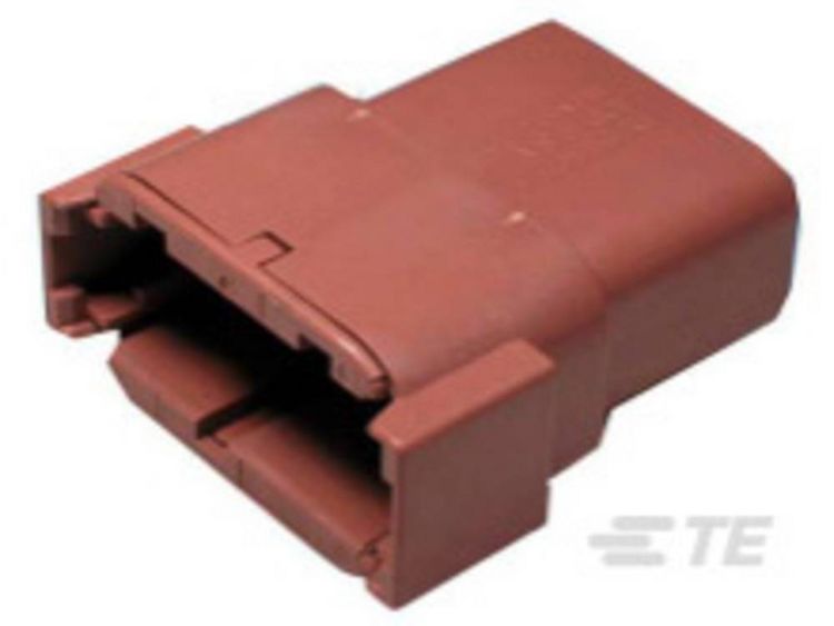 Produktbild: TE Connectivity Stiftgeh&auml;use-Kabel DTM Polzahl Gesamt 12 DTM04-12PD 1St.