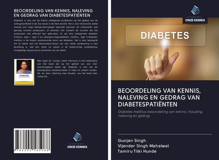 Produktbild: Beoordeling Van Kennis, Naleving En Gedrag Van Diabetespati&euml;nten
