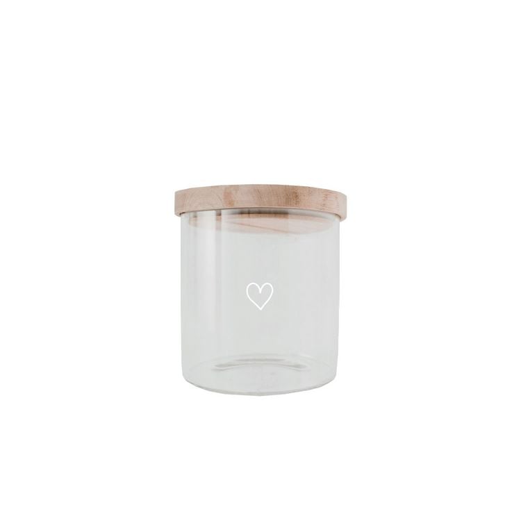 Produktbild: Vorratsglas Herz 13cm