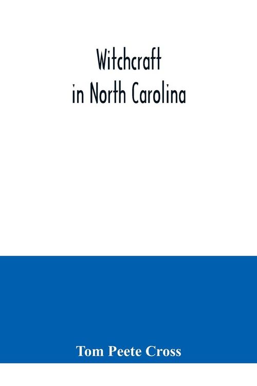 Produktbild: Witchcraft in North Carolina
