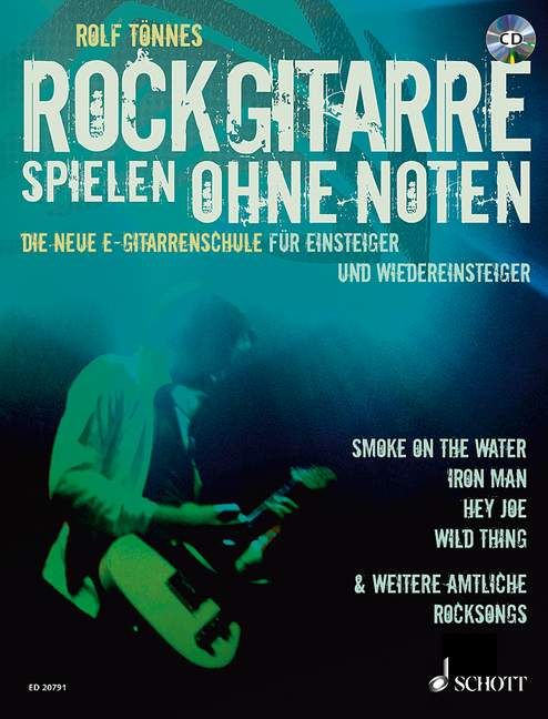 Produktbild: Rockgitarre spielen ohne Noten