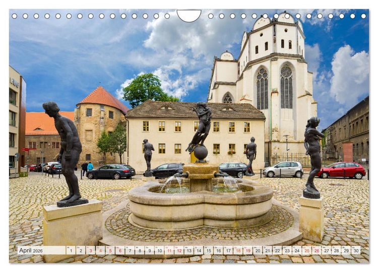Produktbild: Halle a. d. Saale Impressionen (Wandkalender 2026 DIN A4 quer), CALVENDO Monatskalender