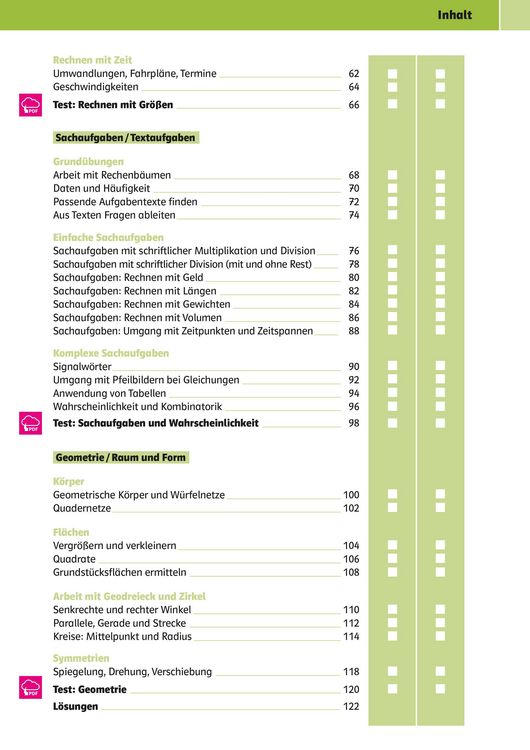 Produktbild: Sicher ins Gymnasium Mathematik 4. Klasse