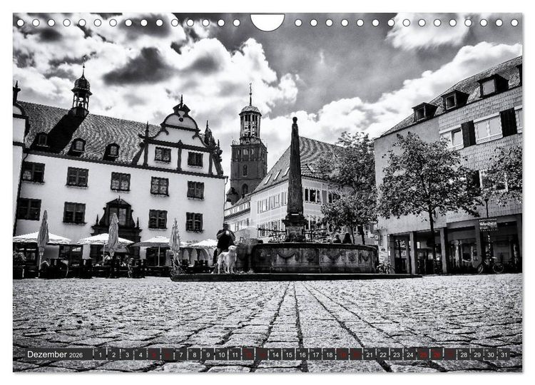 Produktbild: Ein Blick auf Darmstadt (Wandkalender 2026 DIN A4 quer), CALVENDO Monatskalender
