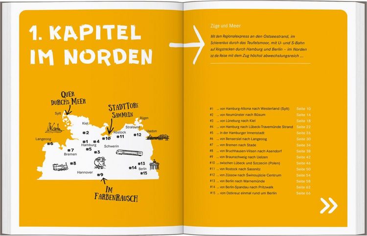 Produktbild: 52 kleine & gro&szlig;e Eskapaden &ndash; Mit dem Zug in Deutschland