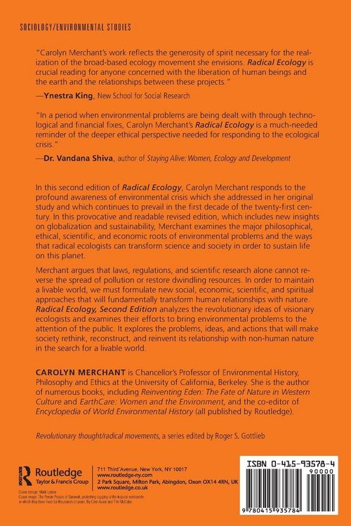 Produktbild: Radical Ecology
