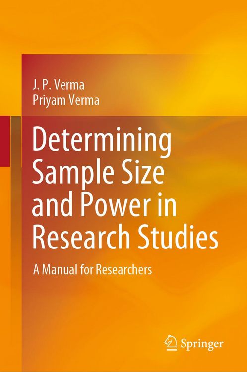 Produktbild: Determining Sample Size and Power in Research Studies