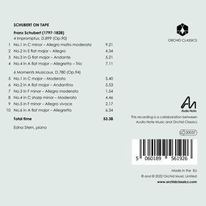 Produktbild: STERN: Schubert On Tape
