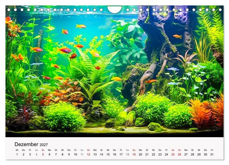 Pflanzen im Süßwasseraquarium Pflanzen im Süßwasseraquarium. Gartenkunst im Fischbecken