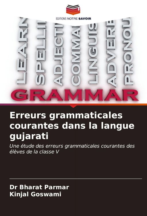 Produktbild: Erreurs grammaticales courantes dans la langue gujarati