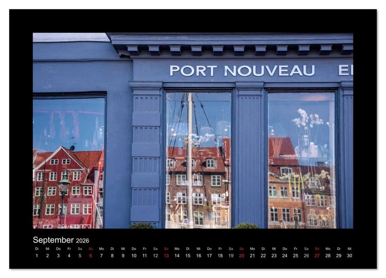 Produktbild: Kopenhagen (Wandkalender 2026 DIN A2 quer), CALVENDO Monatskalender
