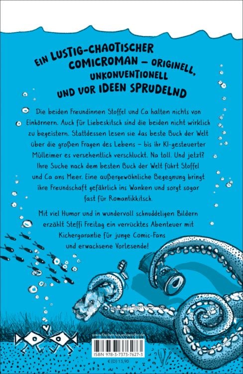 Produktbild: Unter Wasser. Ein Comicroman. Garantiert ohne Liebeskitsch