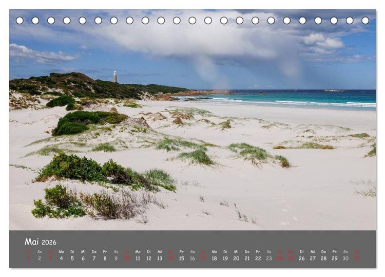 Produktbild: Naturlandschaften Tasmaniens (Tischkalender 2026 DIN A5 quer), CALVENDO Monatskalender