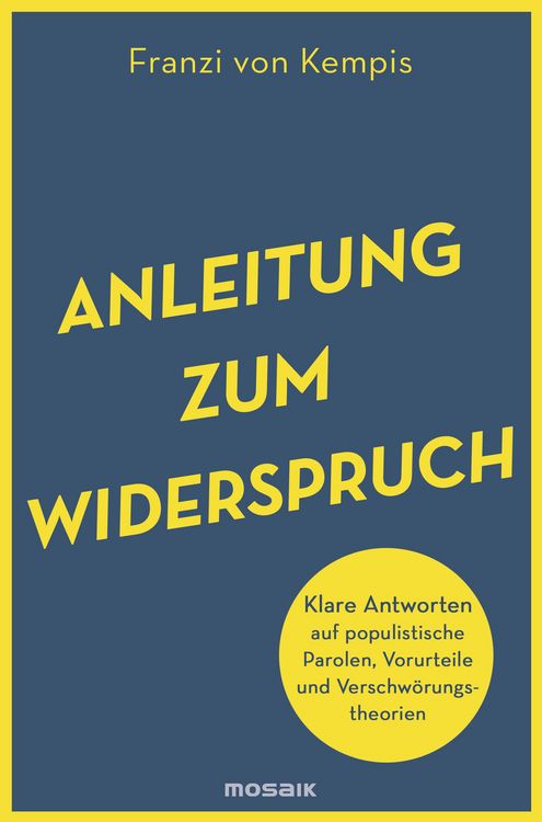 Produktbild: Anleitung zum Widerspruch