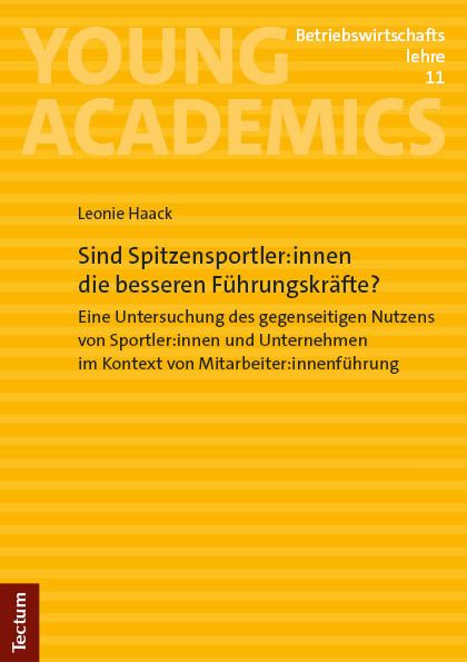 Produktbild: Sind Spitzensportler:innen die besseren F&uuml;hrungskr&auml;fte?