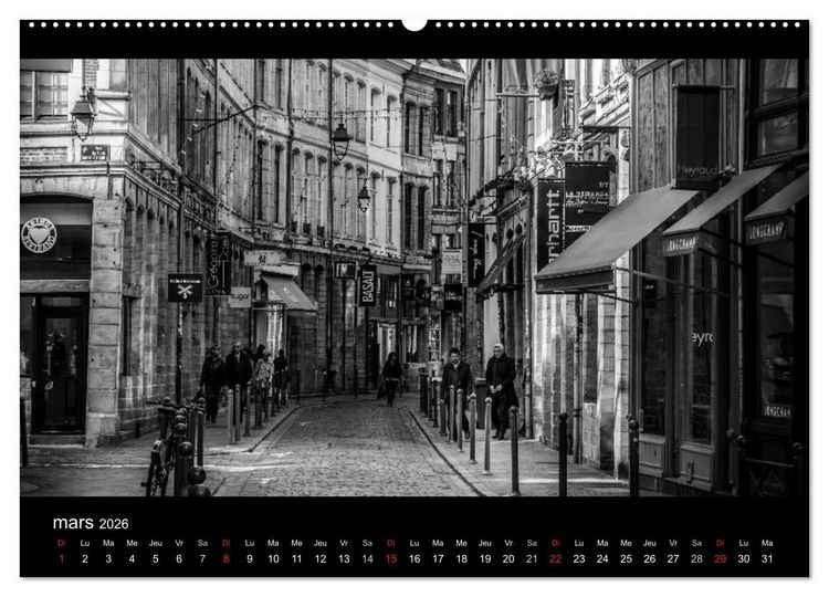 Produktbild: Le Vieux Lille (Calendrier mural 2026 DIN A2 vertical) calendrier de bureau