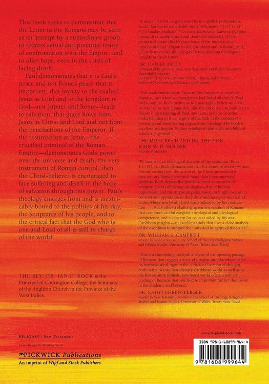Produktbild: Paul's Letter to the Romans and Roman Imperialism