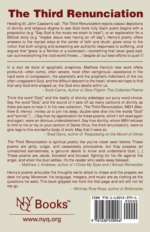 Produktbild: The Third Renunciation