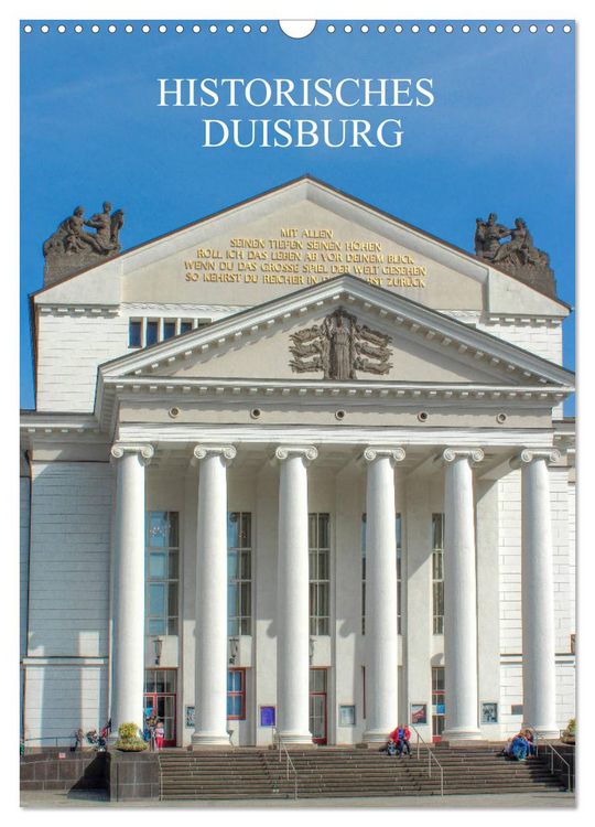 Produktbild: Historisches Duisburg (Wandkalender 2026 DIN A3 hoch), CALVENDO Monatskalender