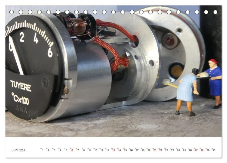 Produktbild: Follow me - fliegen anders erleben (Tischkalender 2026 DIN A5 quer), CALVENDO Monatskalender